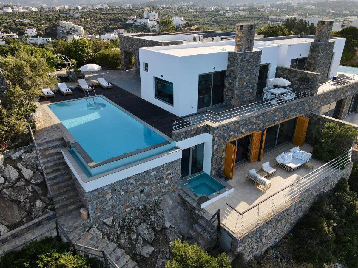 Villa Aiolos: Above The Sea, Within Agios Nikolaos Eksteriør billede