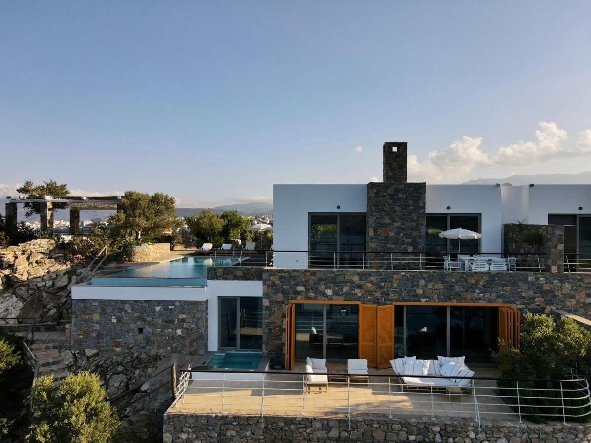 Villa Aiolos: Above The Sea, Within Agios Nikolaos Eksteriør billede