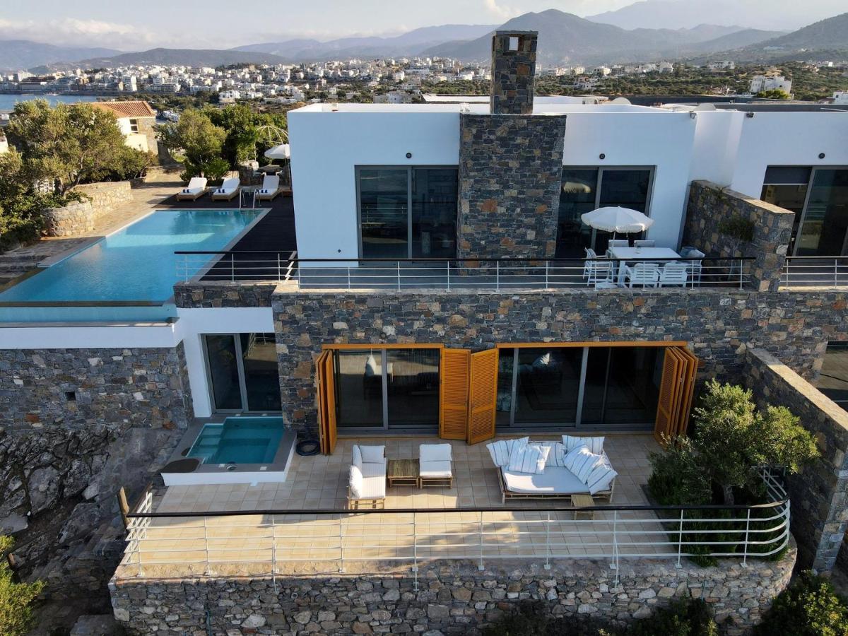 Villa Aiolos: Above The Sea, Within Agios Nikolaos Eksteriør billede